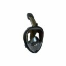 Masque de Plongée Intégral Masque Plongee Seaview pour Adultes et Enfants（noir) Taille L/XL