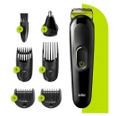 Tondeuse à barbe Braun 6-en-1 tout-en-un 3 MGK3221 tondeuse à cheveux pour homme