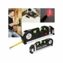 أداة قياس الليزر Fixit Laser Level Pro 4 متعددة الاستخدامات  Fixit Laser Level Pro 4 Outil De Mesure Polyvalent Avec Ruban De 8 Pieds