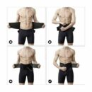 تصحيح الموقف الخلفي قطني حزام مرن الخصر دعم التخسيس Correction Posture Dos Lombaires Ceinture Élastique Waist Support Amincissant