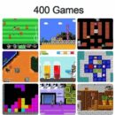 لعبة فيديو محمولة 400 لعبة داخلية لون عشوائي Jeu vidéo portable 400 jeux internes couleur aléatoire