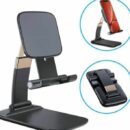 حامل هاتف المكتب - قابل للطي وقابل للتعديلSupport Téléphone Pour Bureau – Pliable Et Réglable