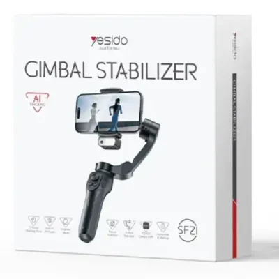 Stabilisateur Gimbal 3 Axes Avec Suivi Automatique Du Visage Yesido SF21